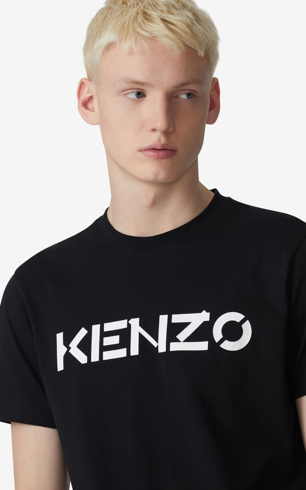 Kenzo Logo Moška Majice Črna SI-9652419